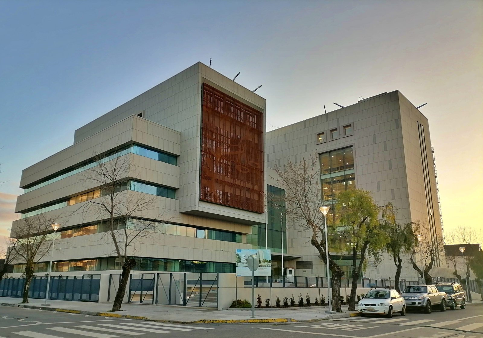 fachada del Centro de Justicia de Chillán, sede de la Corte de Apelaciones de Chillán